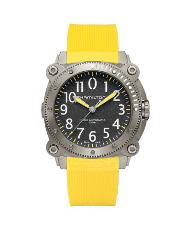 Hamilton Khaki Navy BeLOWZERO Auto Titanium H78535380-1