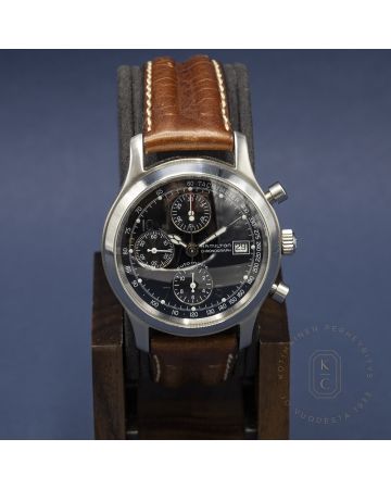 Pre-Owned Hamilton Khaki Military Aviator chronograph