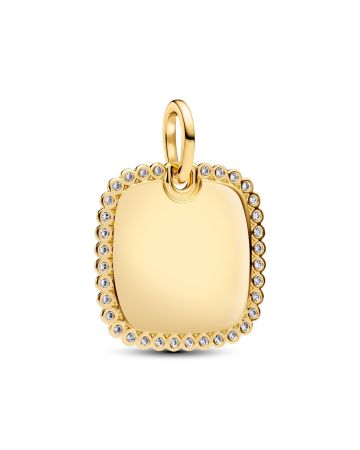 Pandora Engravable Square Tag Anhänger 364009C01
