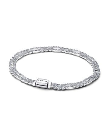 Pandora Oval Cuban Chain Armband 594227C01