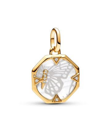 Pandora ME Pearlescent Butterfly Medallion hela 763366C01