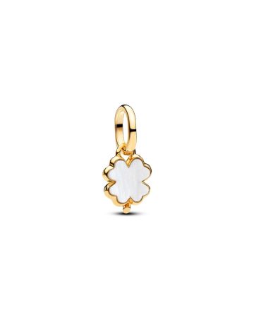 Pandora White Lucky Clover Dangle berlock 764564C01