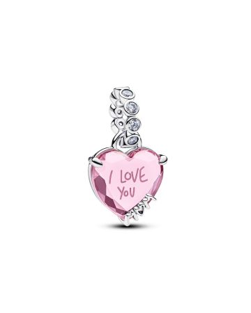 Pandora I Love You Mom Dangle berlock 794464C01