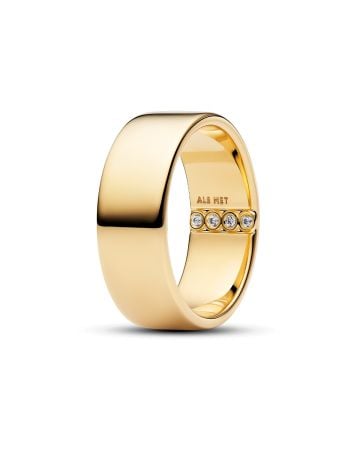 Pandora Engravable Wide Band sormus 164774C01
