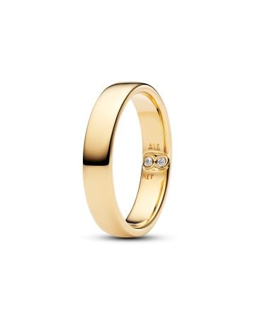 Pandora Stackable Engravable Classic Band sormus 164776C01