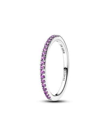 Pandora Sparkling Purple Half-Eternity Band Ring 192999C04