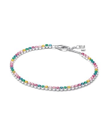 Pandora Rainbow Tennis Armband 593927C03