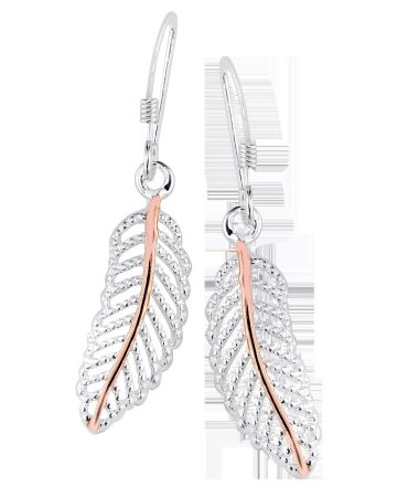 Hopeiset koukkukorvakorut SPE08723-01