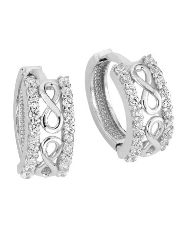 Hopeiset rengaskorvakorut SMEE5141-02