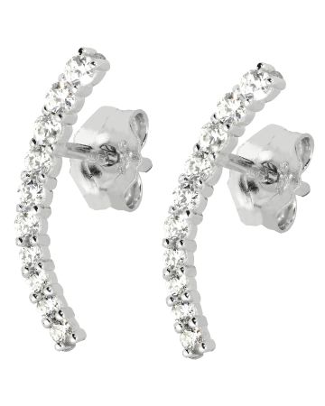 Hopeiset tappikorvakorut 51 2843