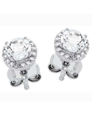 Brilliant Star -timanttikorvakorut JE-74862N WHI