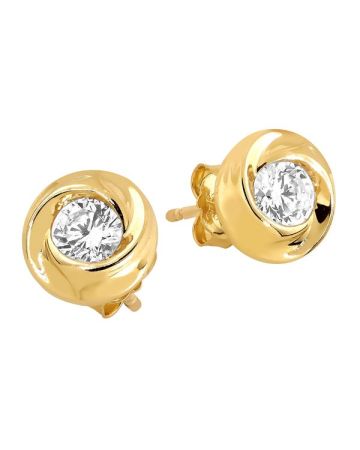 Kultaiset tappikorvakorut JE14137-CZ