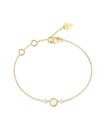 Guess Tiny Pearly Armband JUBB05516JWYGS