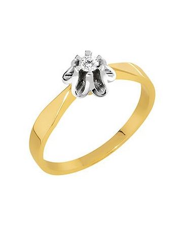 Sandberg Kukkaniitty -timanttisormus K-105