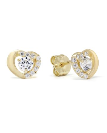Gold HerzOhrringe K-E90969Z