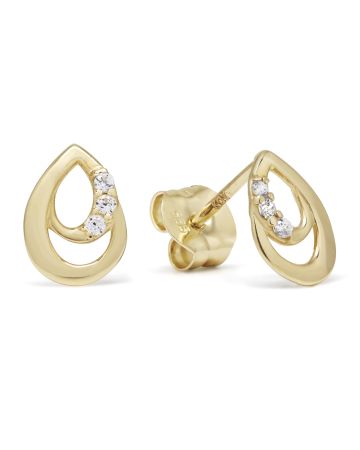 Gold Ohrringe K-E93245Z