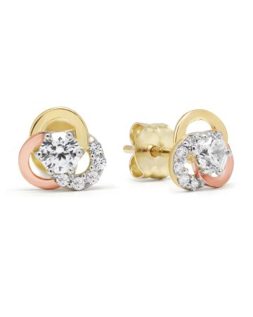 Gold Ohrringe K-E95577ZYWR