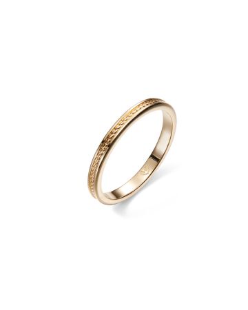 Kalevala Ikiaikainen kultasormus, kapea 141000110