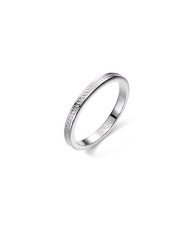 Kalevala Ikiaikainen valkokultasormus 541000110