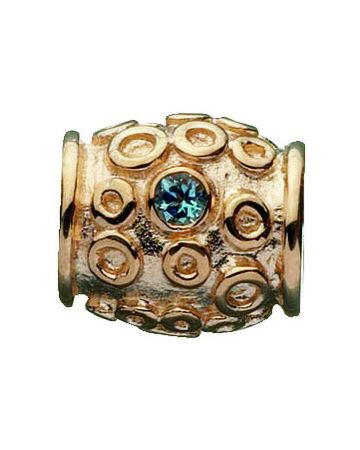 Kalevala Lapsi -hela 14K (akvamariini) 1816291AKV-1