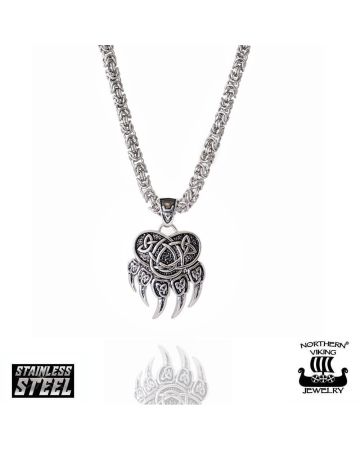 Northern Viking Jewelry Karhunkäpälä -kaulakoru NVJRS047