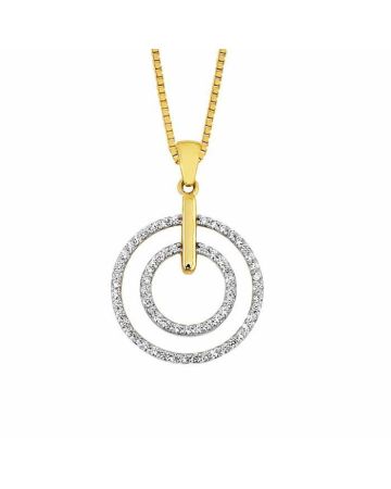 Gold Anhänger KLG109