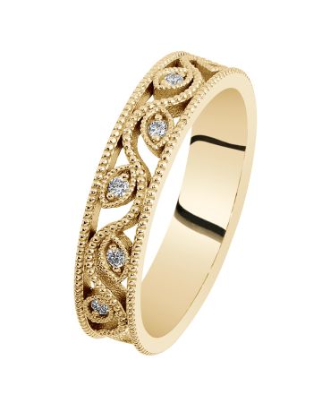 Kohinoor Swan -timanttisormus 033-432-06