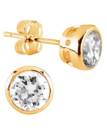 Kultaiset tappikorvakorut JE31023-CZ YG