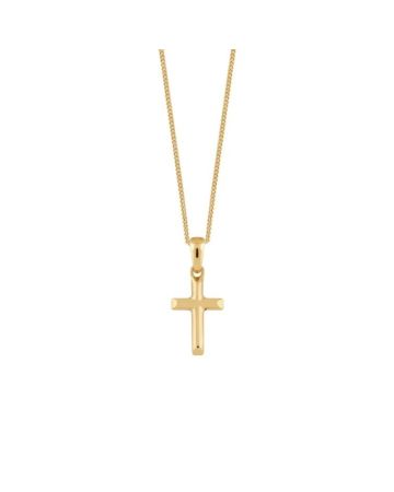 Goldenes Kreuzanhänger KP60