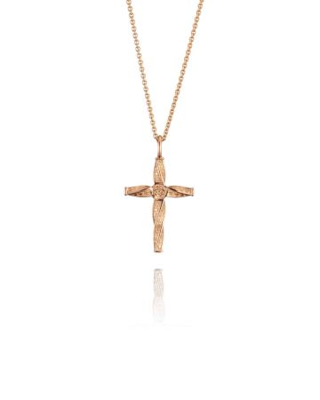 Lumoava Aarre Risti (14K) -kaulakoru L7020 7300 