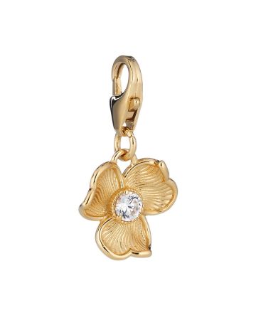 Lumoava Anna berlock, förgylld L61263830000