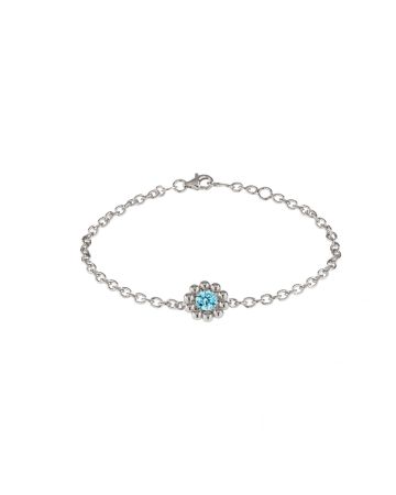 Lumoava Daisy rannekoru, vaaleansininen L53228140000