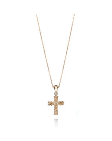 Lumoava Metsäkukkia Kreuz Halskette 14K L70230200000