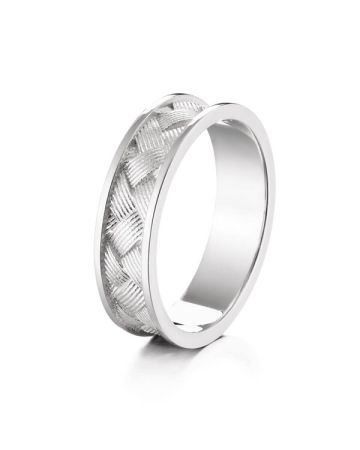 Lumoava Oiva valkokultasormus L82241600