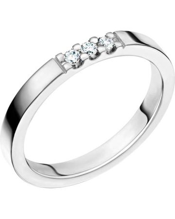 Schalins Lycka 0.09 -Weißes Gold