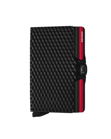 Secrid Twinwallet Cubic Black-Red TCU-BLACK-RED