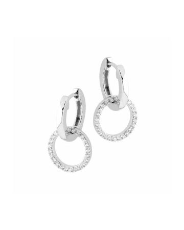 Hopeiset rengaskorvakorut  23,5 mm M051014-0002