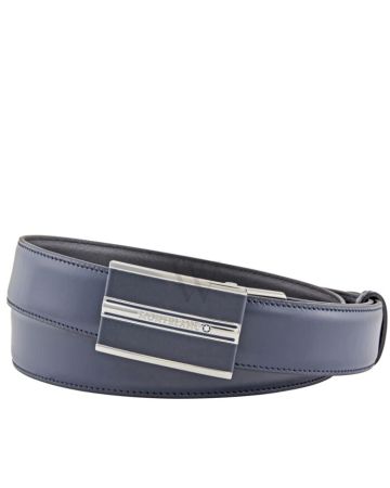 Montblanc Classic Leather Belt Gürtel MB118422