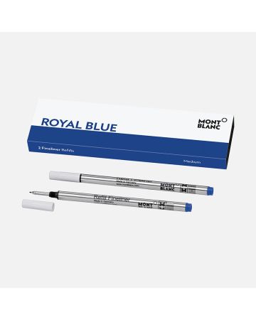 Montblanc Fineliner täyte, Medium Royal Blue / 2Stücke MB128248