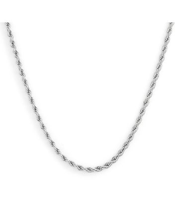 Mockberg Bold Rope Chain Steel kaulakoru