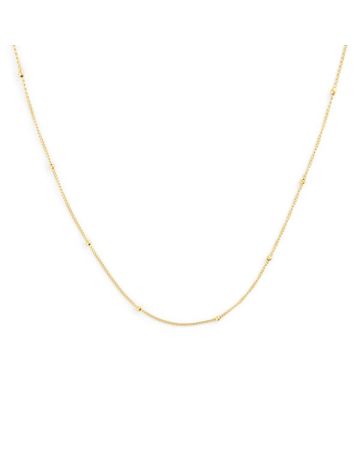 Mockberg Beaded Chain Gold kaulakoru