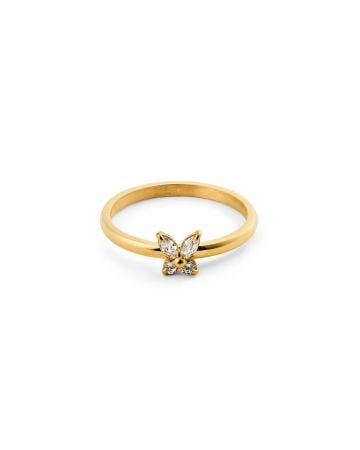 Mockberg Butterfly Gold Ring