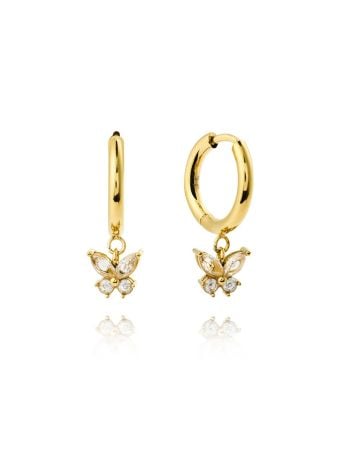 Mockberg Butterfly Gold Ohrringe MB2084
