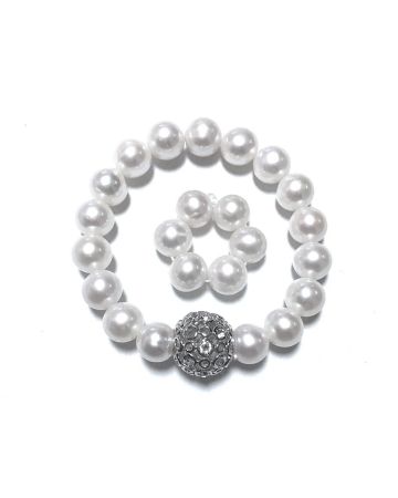 Gaura Pearls -helmirannekoru lapselle MD183RB