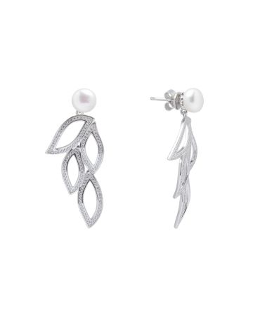 Gaura Pearls -helmikorvakorut MD187K