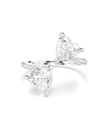 Swarovski Mesmera sormus / hopeanvärinen