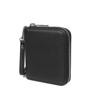 Aarni Mini Clutch Geldbörse schwarz/silber 6430066272105