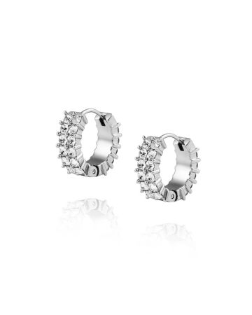 Mockberg Midnight Silver Ohrringe MO528