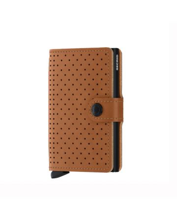Secrid Miniwallet Perforated Cognac MPF-COGNAC