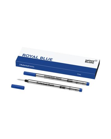 Montblanc Rollerball täyte, Royal Blue / 2kpl MB128232 -1